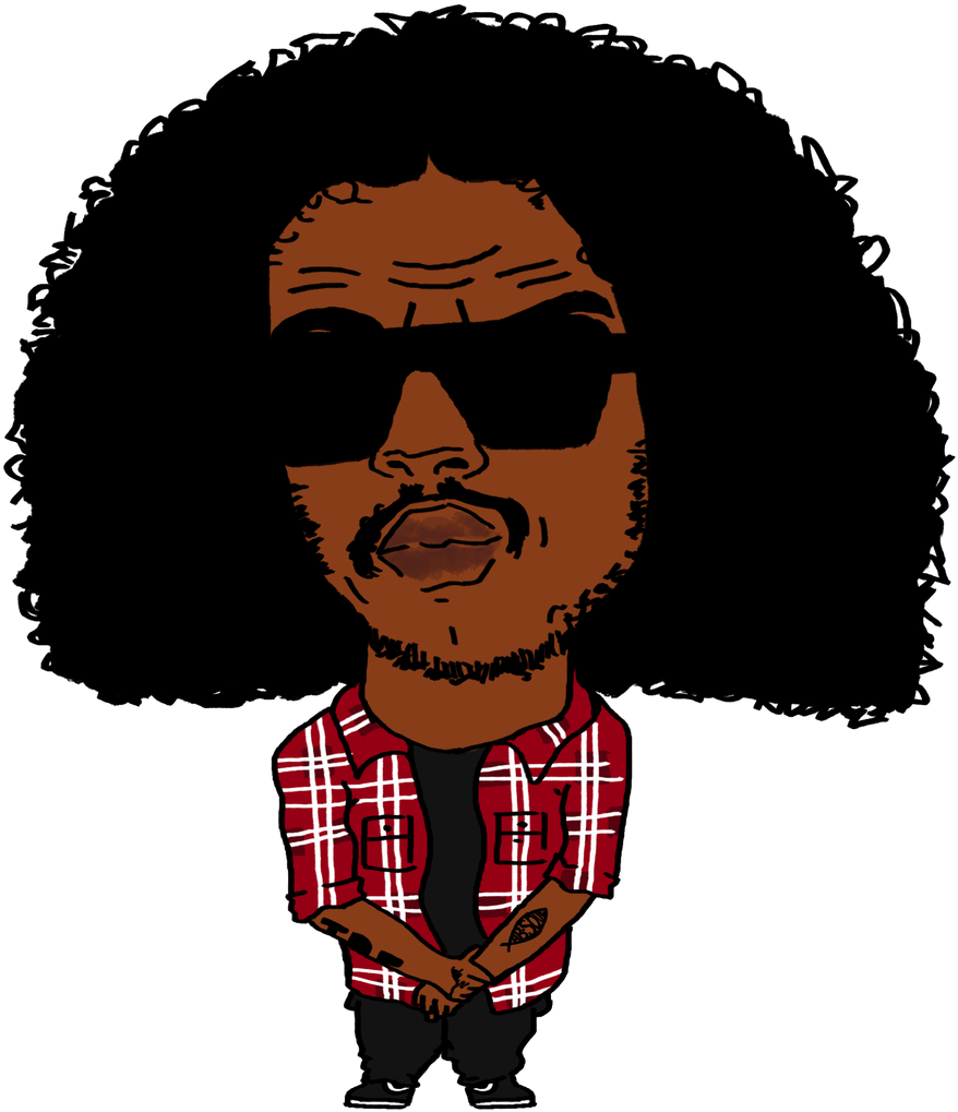 4 Aug - Black Hippy Clipart (1200x1200), Png Download