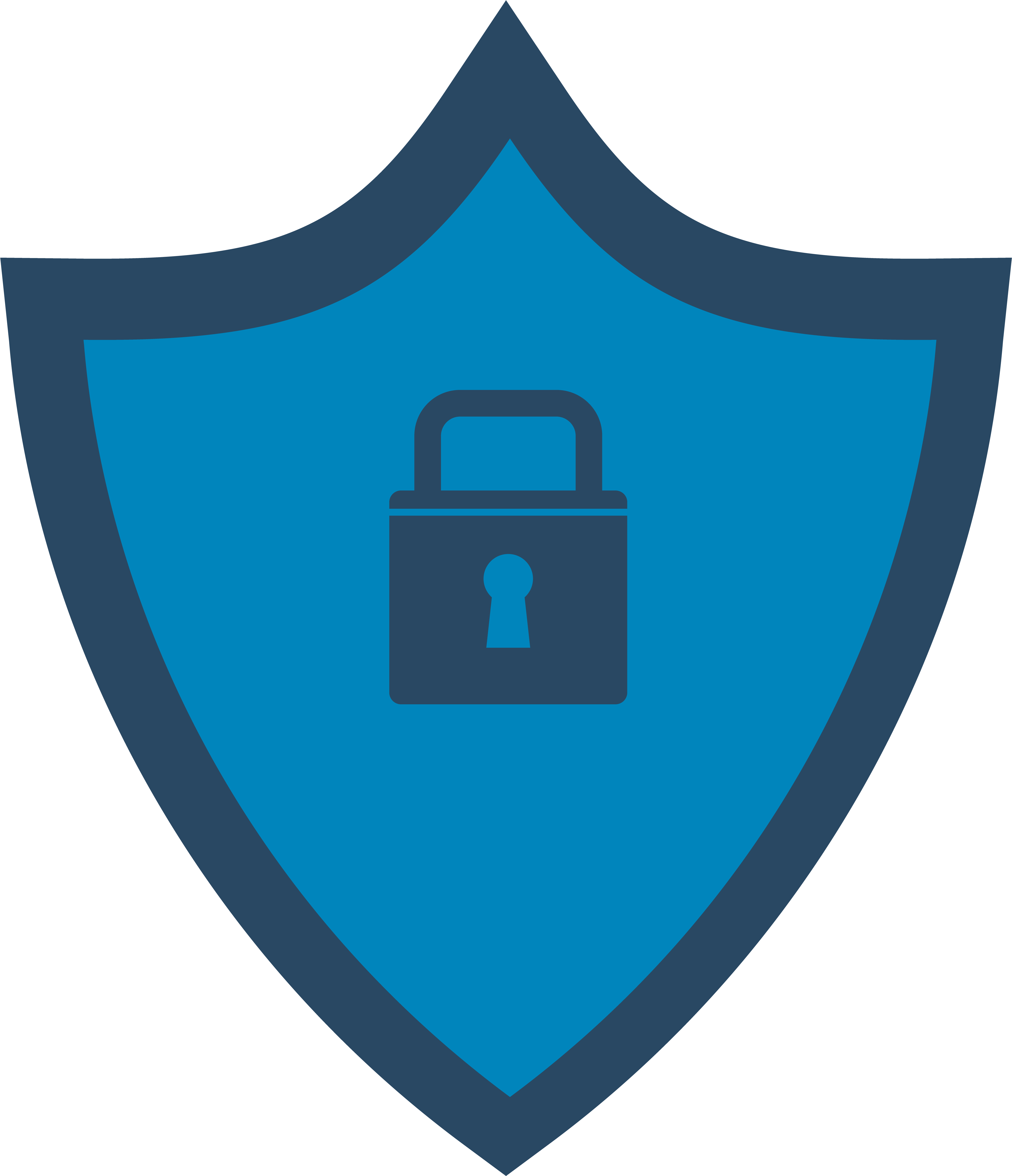 Louis Cybersecurity - Emblem Clipart (5878x6765), Png Download