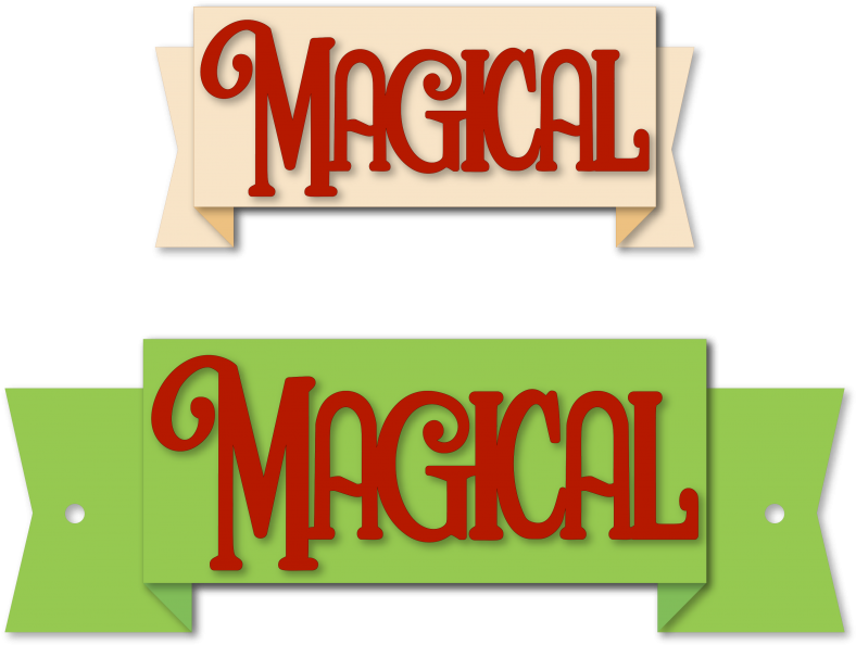 Magical Layered Banners Pair - Woodworking Clipart (798x600), Png Download