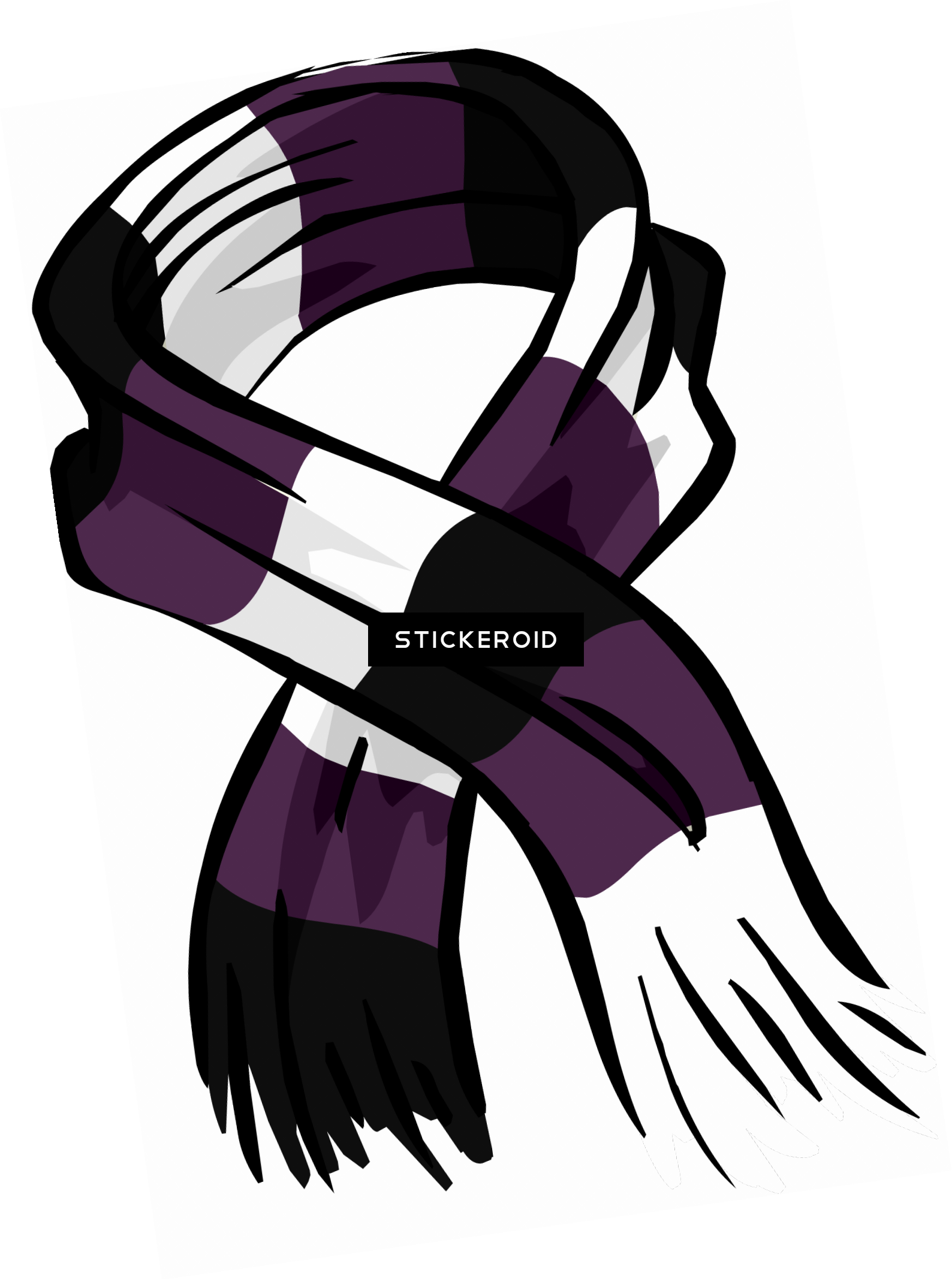 Scarf Clothing - Clip Art - Png Download (1588x2134), Png Download