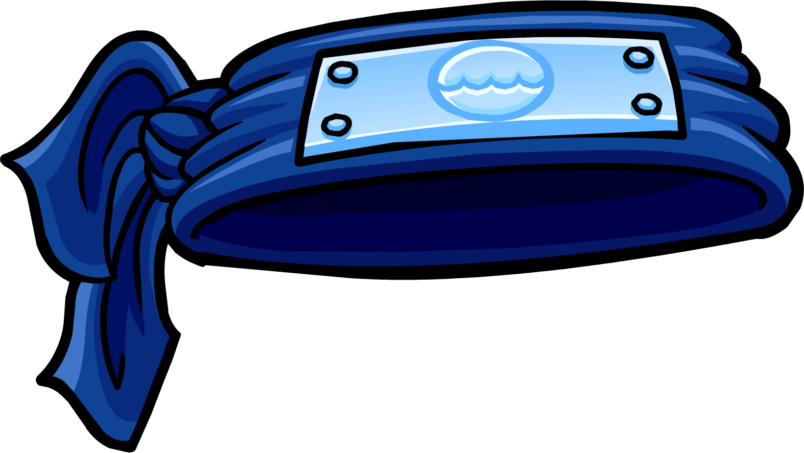 Water Headband Club Penguin Wiki Fandom Powered - Club Penguin Headband Clipart (1642x925), Png Download