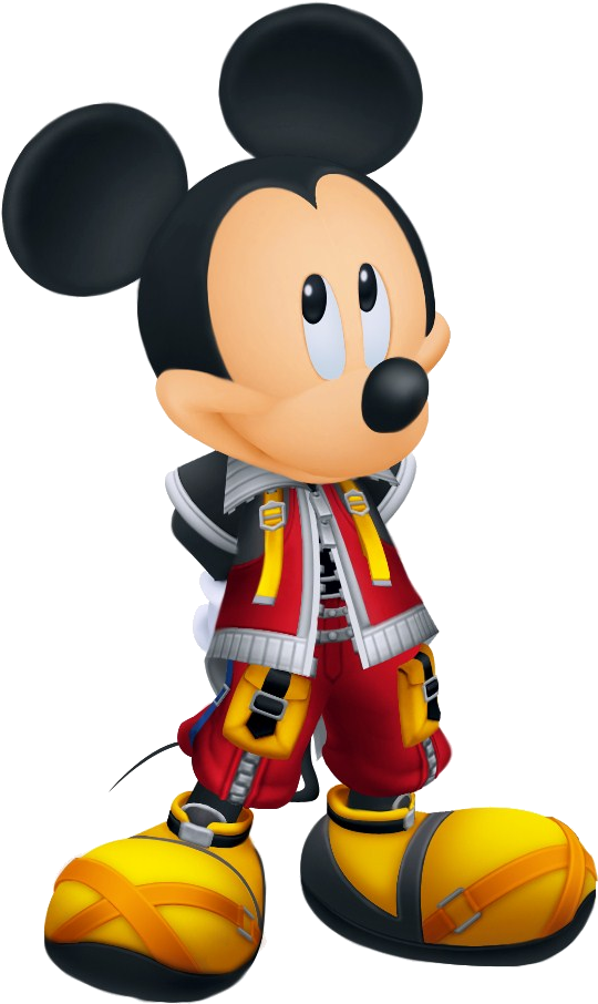 Mickey Mouse Kingdom Hearts Png Clip Art Free - Cosplay Mickey Kingdom Heart Transparent Png (597x943), Png Download