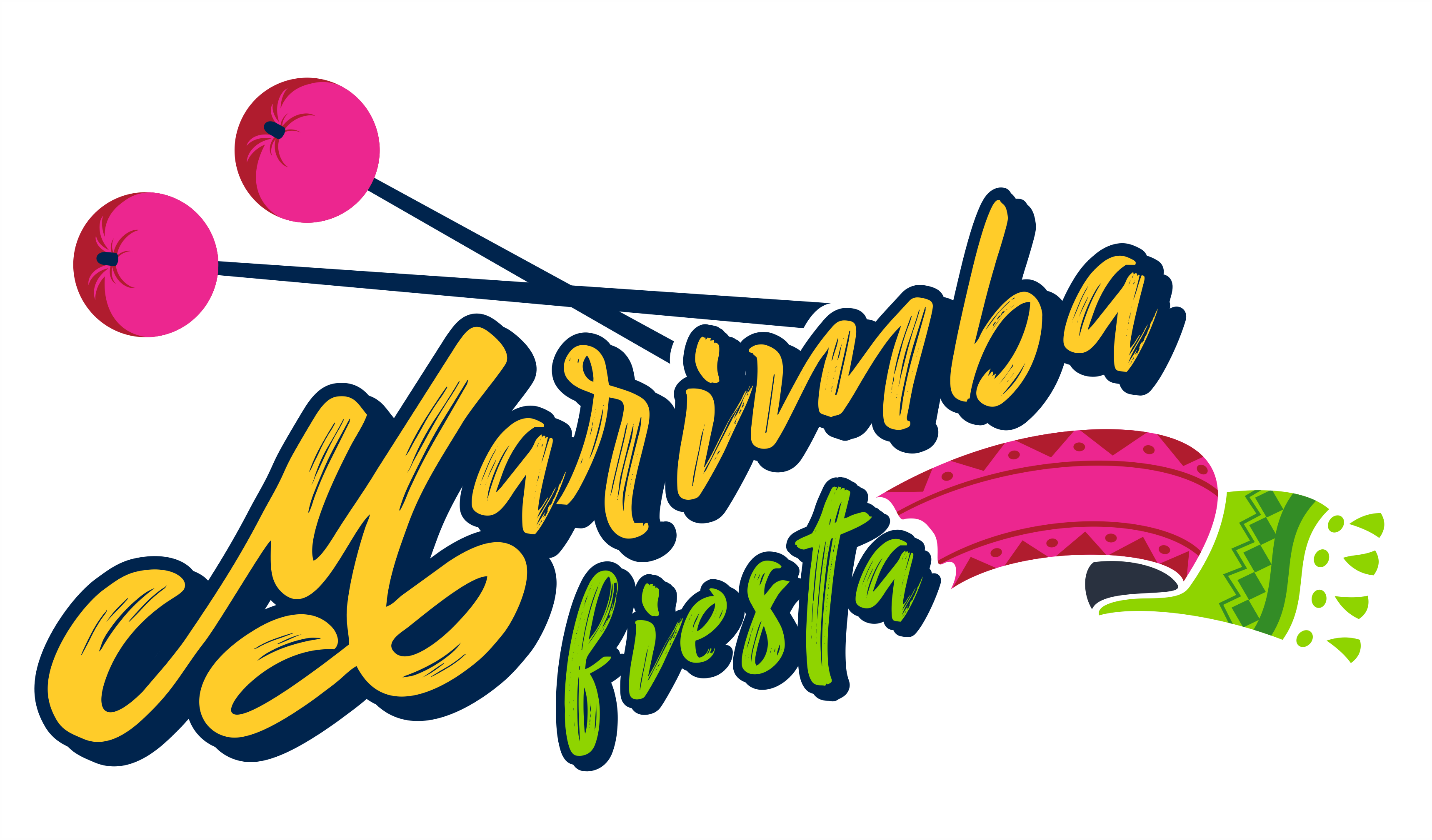 Logos De Marimba Png Clipart (3437x2017), Png Download