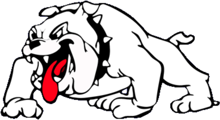 Drawn Bulldog Central High School - Bulldog Head Clipart (720x720), Png Download