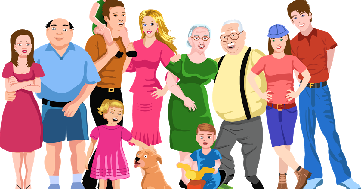 Dia De La Familia En La Iglesia Clipart (1200x630), Png Download