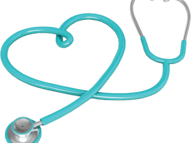 Medical Clipart Medical Professional - Estetoscopio Corazon Dibujo Png Transparent Png (640x480), Png Download