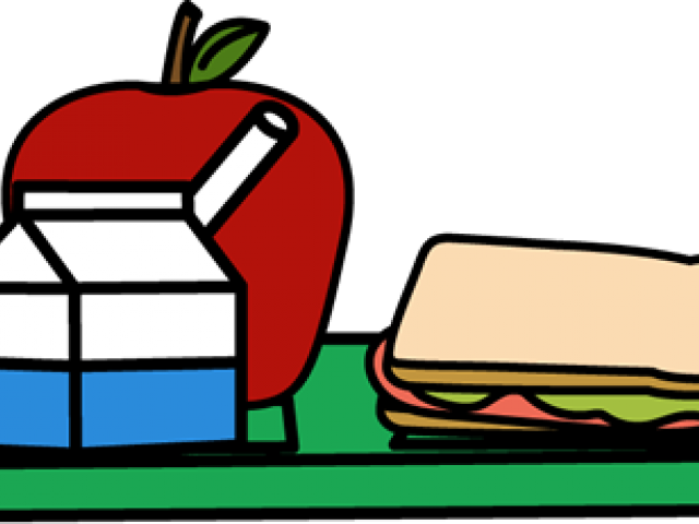 Cafeteria Clipart School Nutrition - School Lunch Clipart - Png Download (640x480), Png Download
