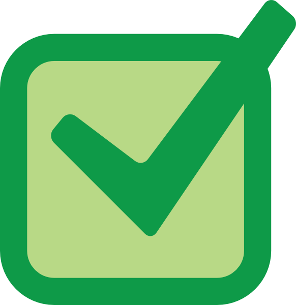 Check Box Clip Art - Tick In Box Png Transparent Png (582x600), Png Download