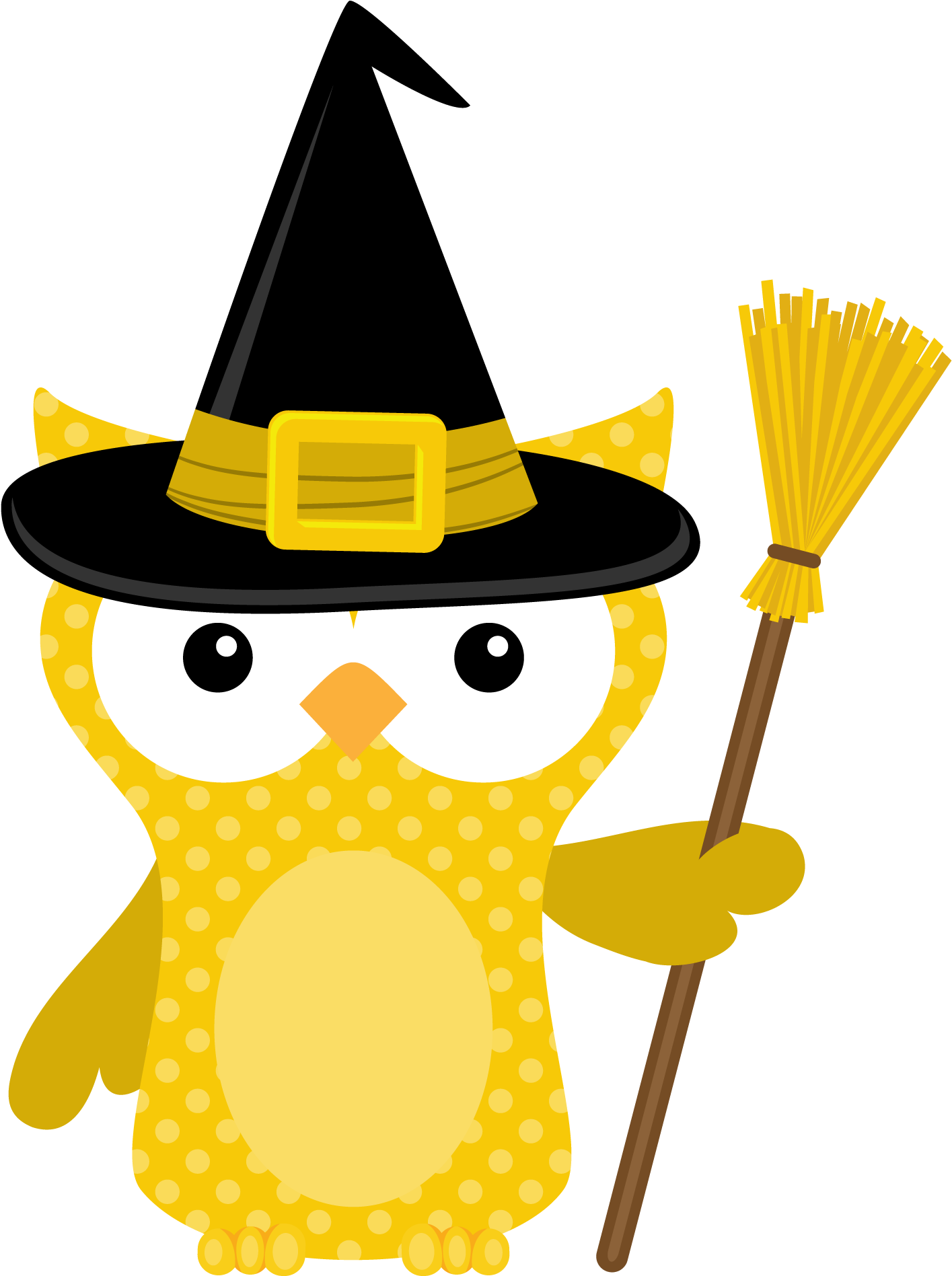 The Cutest Owl For A Spooky Party - Clip Art - Png Download (1950x1950), Png Download