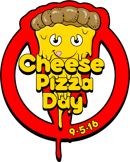 Download Cheese Pizza Day Logo - National Cheese Pizza Day Meme Clipart (528x659), Png Download