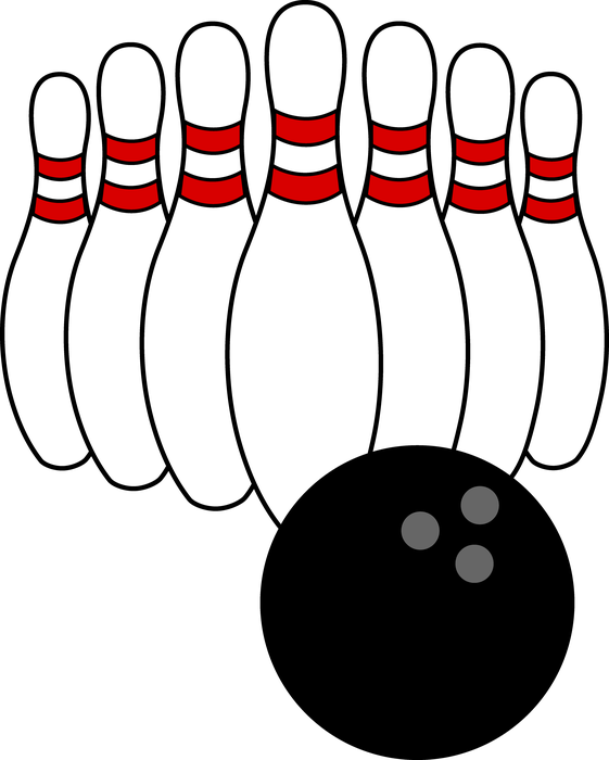 Bowling - Bowling Clipart - Png Download (561x700), Png Download