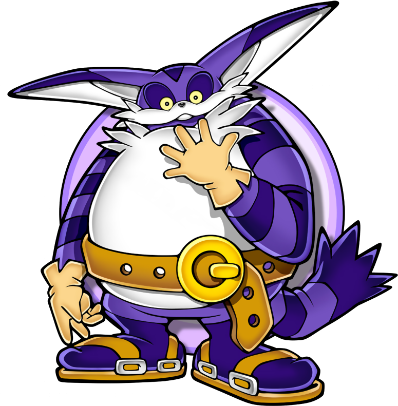 Sonic The Hedgehog Series - Big The Cat Sonic Adventure Clipart (784x800), Png Download