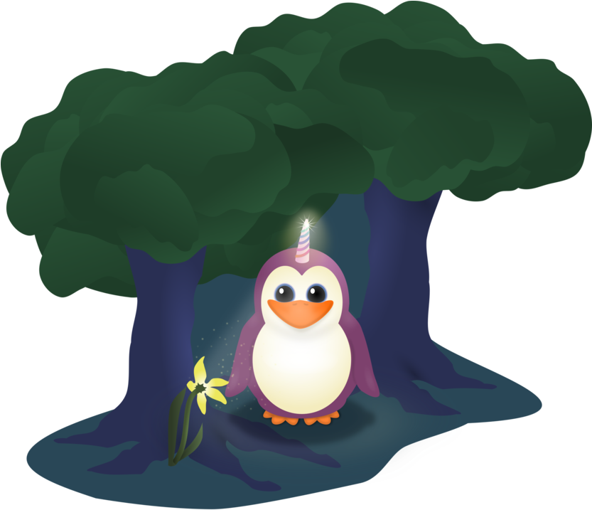 All Photo Png Clipart - Pengucorn Transparent Png (832x750), Png Download