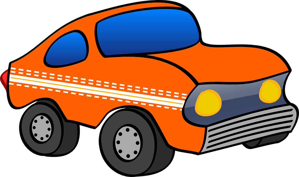 Orange Medium Image Png - Orange Cars Clipart Transparent Png (800x474), Png Download