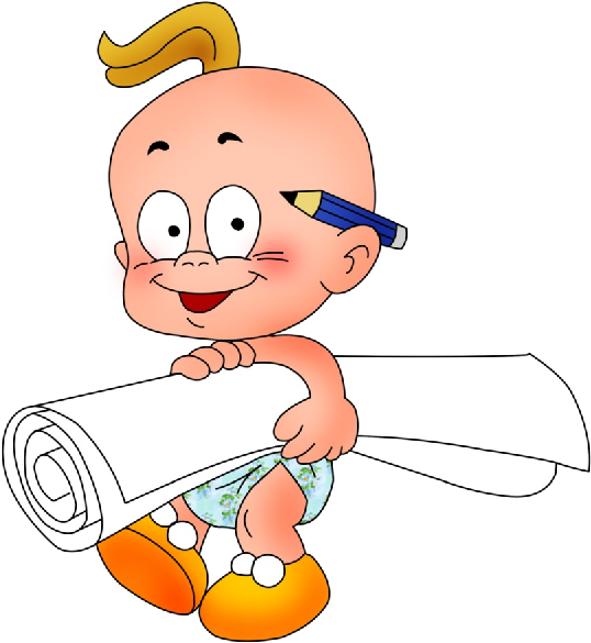 Funny Baby Boy Cartoon Clip Art Images - Funny Baby Clipart Transparent - Png Download (600x600), Png Download