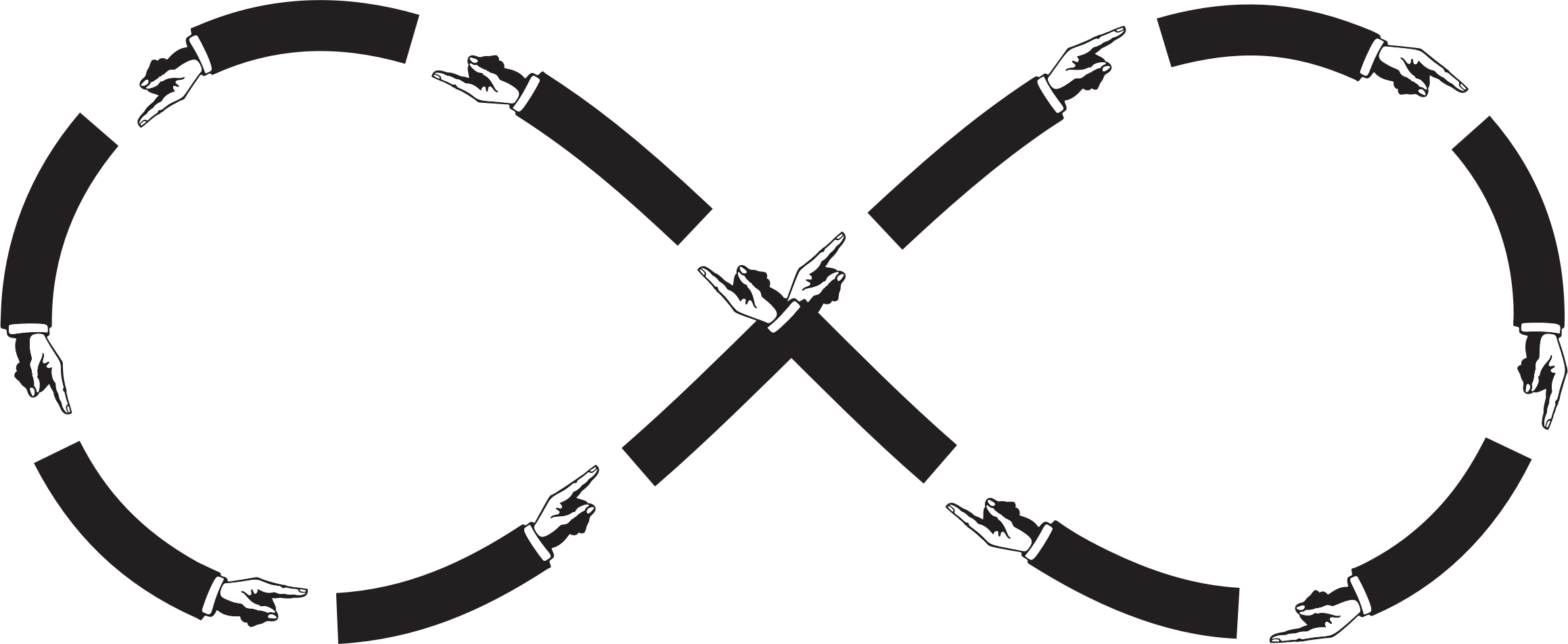 Finger Logo Arm Art Director Hour - New Clues For Analysing The Hrm Black Box Clipart (1826x750), Png Download