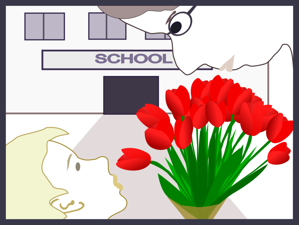 Floral Design School Download Teacher Student - Short Teacher's Day Quotes Clipart (993x750), Png Download