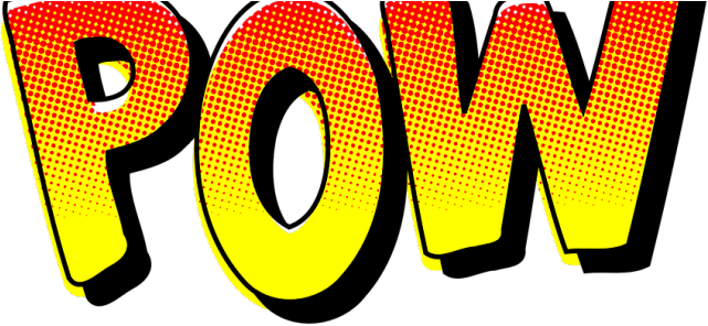 Newspaper Clipart Retro - Comic Book Sound Effects Png Transparent Png (640x480), Png Download