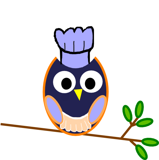 Image Royalty Free Library Blue Owl Clip Art At Clker - Owl Clip Art - Png Download (600x533), Png Download