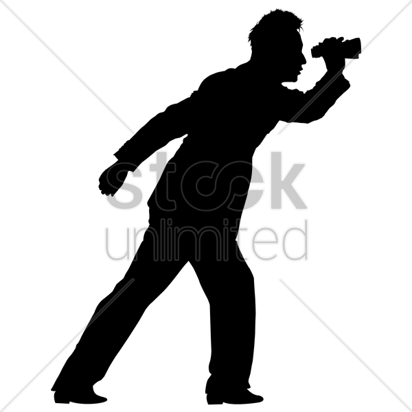 Download Guy With Binoculars Clipart Clip Art Graphics - Vector Graphics - Png Download (600x600), Png Download