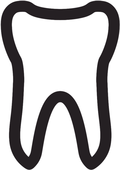 Tooth Outline Free Clipart - Clip Art - Png Download (600x600), Png Download