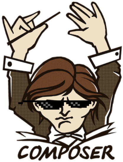 Composer Logo - Php Composer Clipart (500x638), Png Download