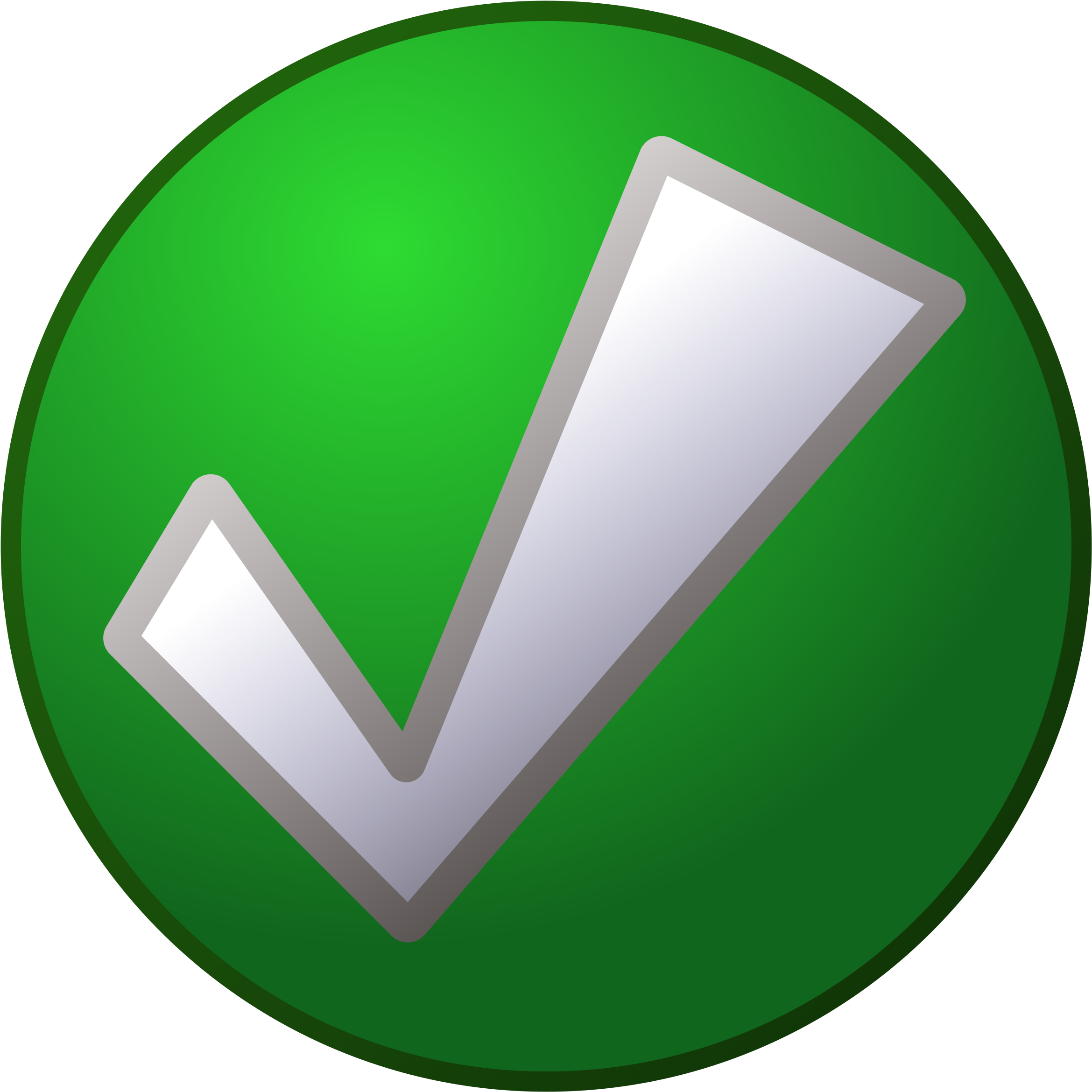 Graphic Royalty Free Stock Checkmark Clipart Simple - ภาพ เคลื่อนไหว ถูก ต้อง - Png Download (2400x2400), Png Download