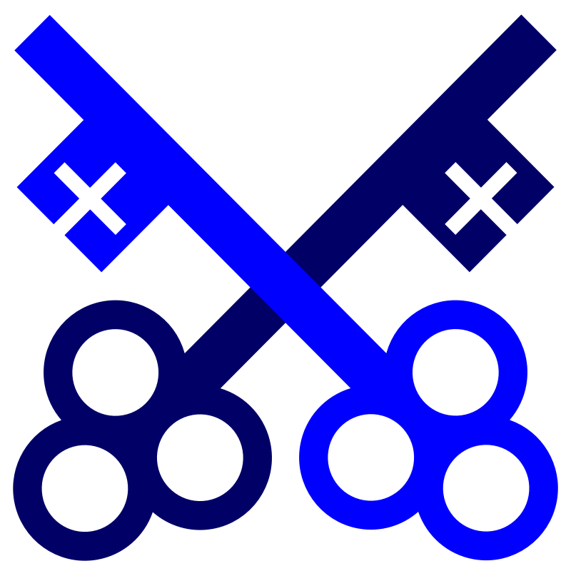 All Photo Png Clipart - Cross Keys Clip Art Transparent Png (750x750), Png Download