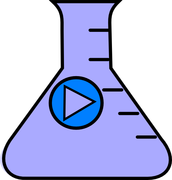 Flask Clipart Gif - Png Download (570x598), Png Download
