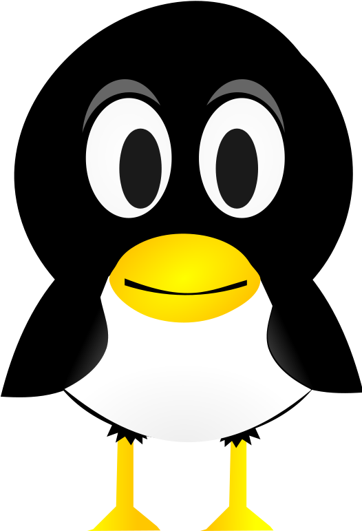 Tux Clipart (525x800), Png Download