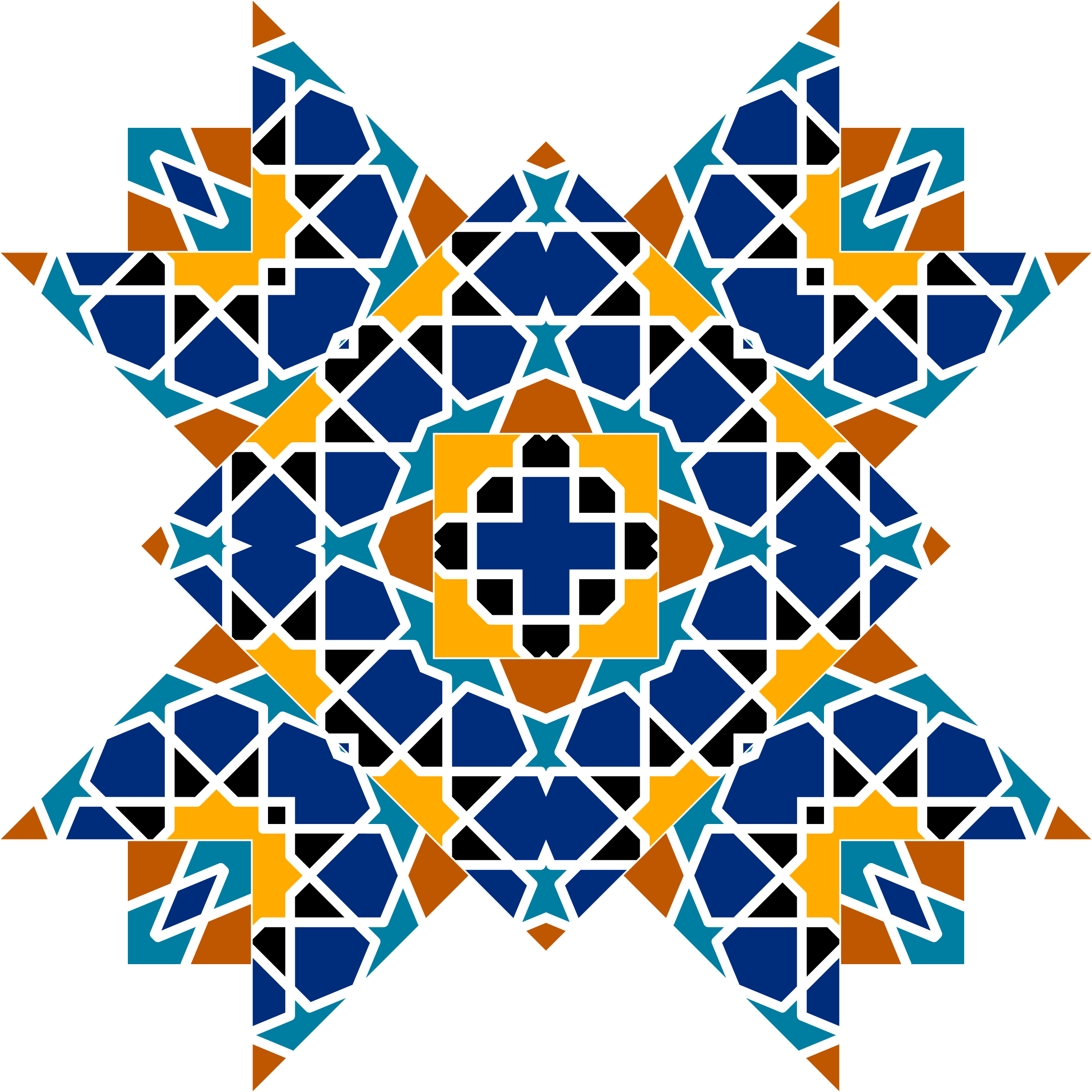 Islamic Geometric Islamic 3d Png Clipart Full Size Clipart 166554 Pinclipart