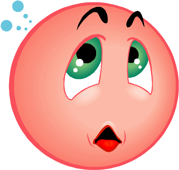 Angry - Caras De Emociones Avergonzado Clipart (602x589), Png Download