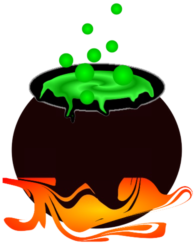 Witches Coloring Book Clipart (717x900), Png Download