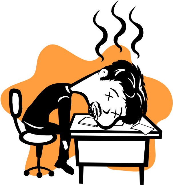Hungry - Burned Out Clipart (665x650), Png Download