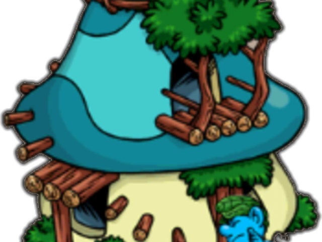 Smurfs Clipart Smurf Village - The Smurfs - Png Download (640x480), Png Download