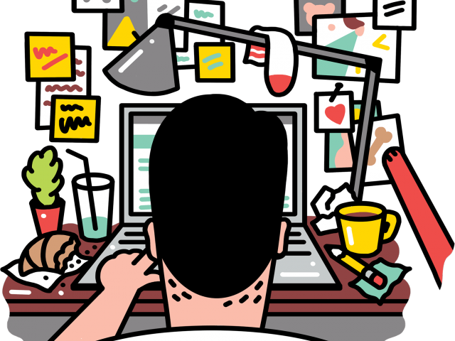 Tie Clipart Creative - Seu Chefe Faz Piada - Png Download (640x480), Png Download