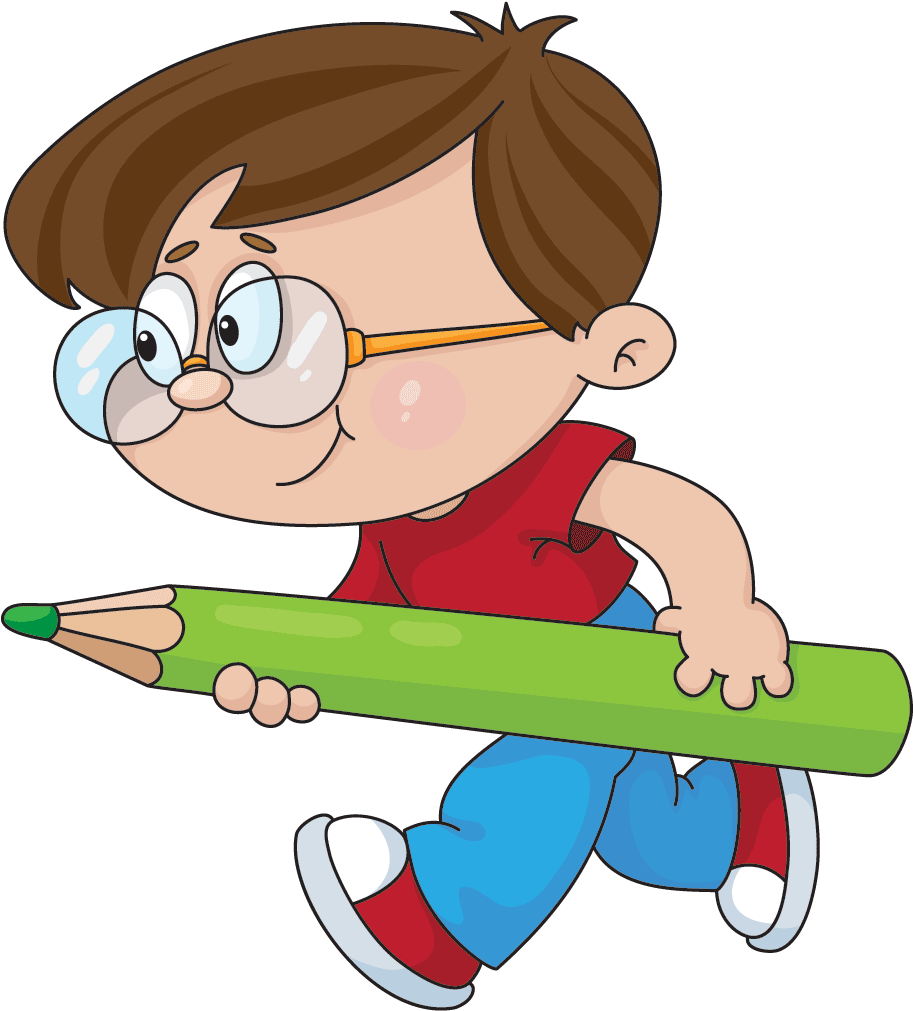 Boy - Student Cartoon Clipart (976x1080), Png Download
