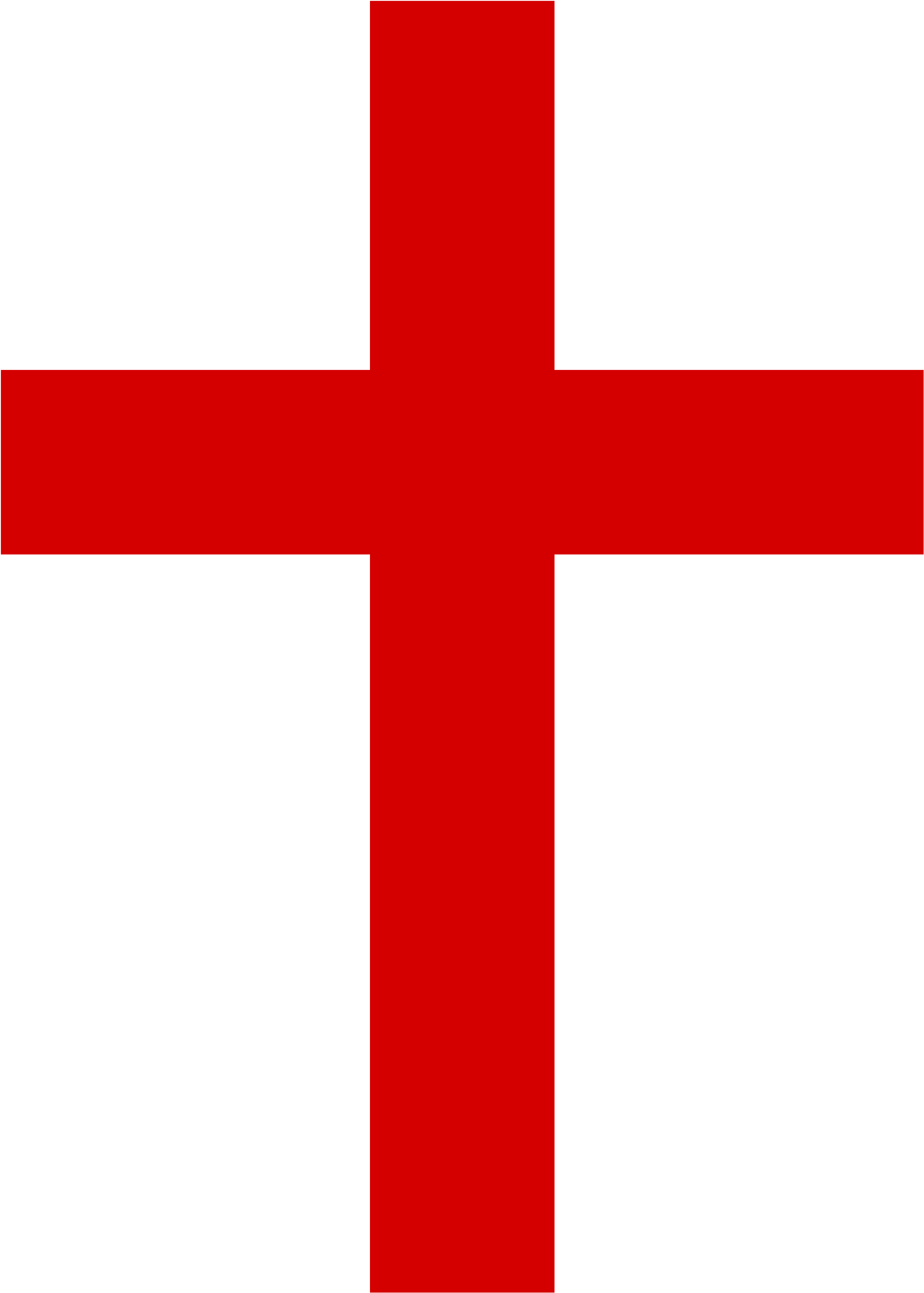 Pink Red Cross Clip Art - Red Christian Cross - Png Download (2000x2792), Png Download