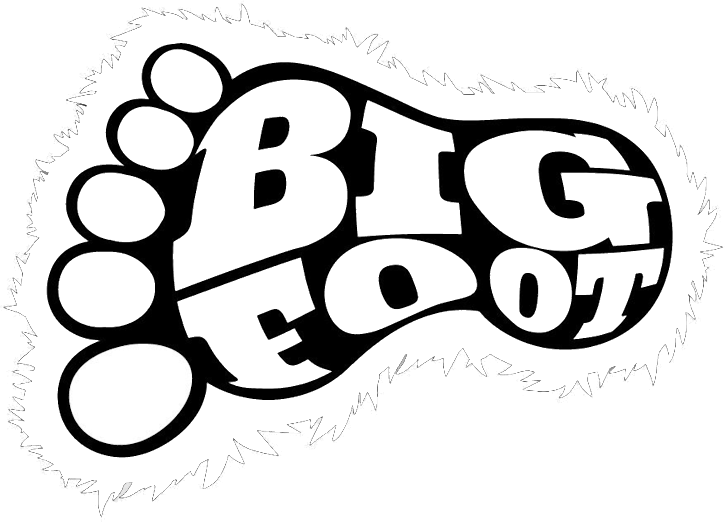 Clipart Freeuse Stock - Big Foot Print - Png Download (2598x1933), Png Download