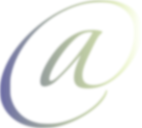 Free Vector Email At Sign Decorative Clip Art - Clip Art - Png Download (600x543), Png Download