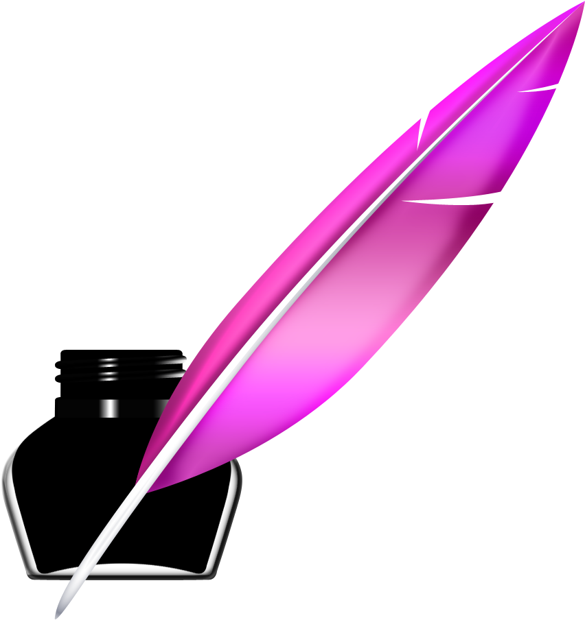 Quill - Quill Pen Clipart (886x929), Png Download