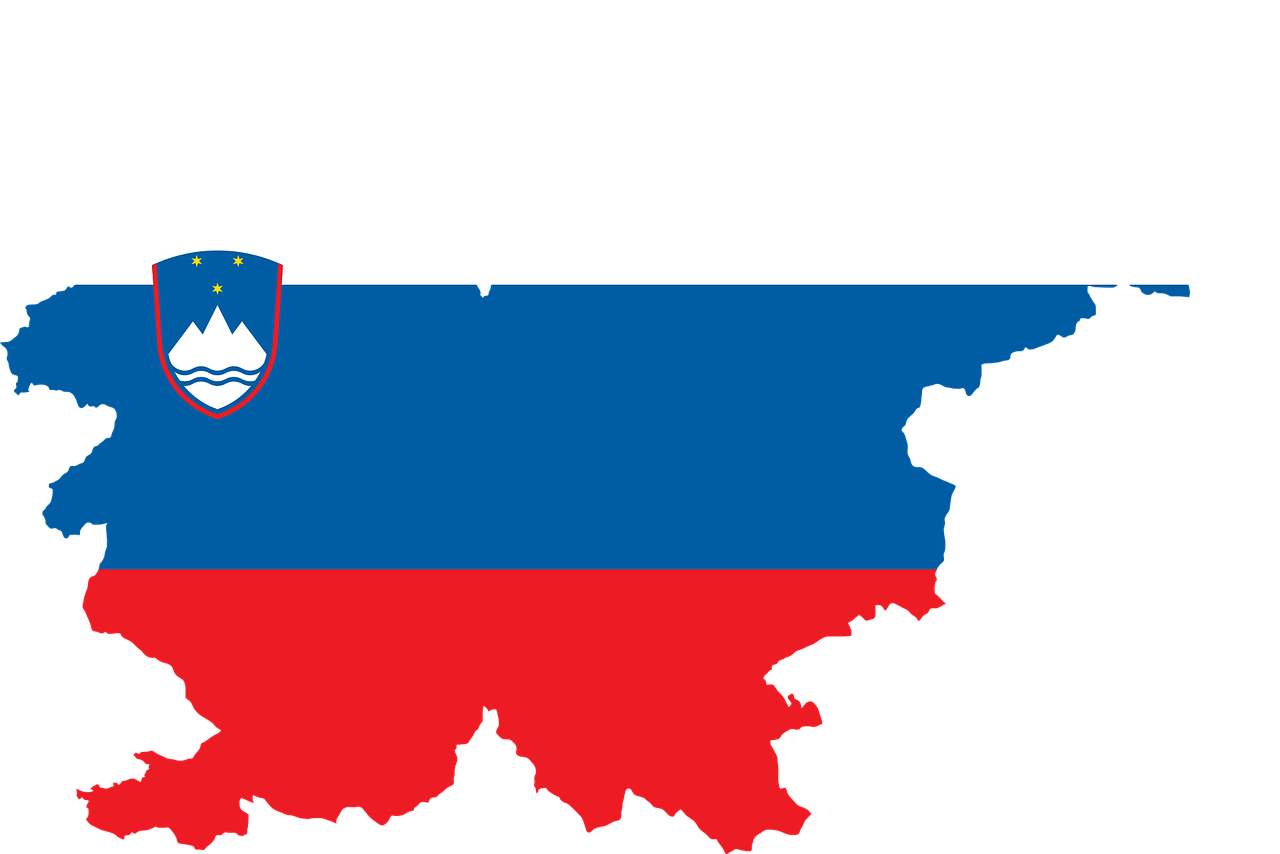 All Photo Png Clipart - Slovenia Map With Flag Transparent Png (1124x750), Png Download