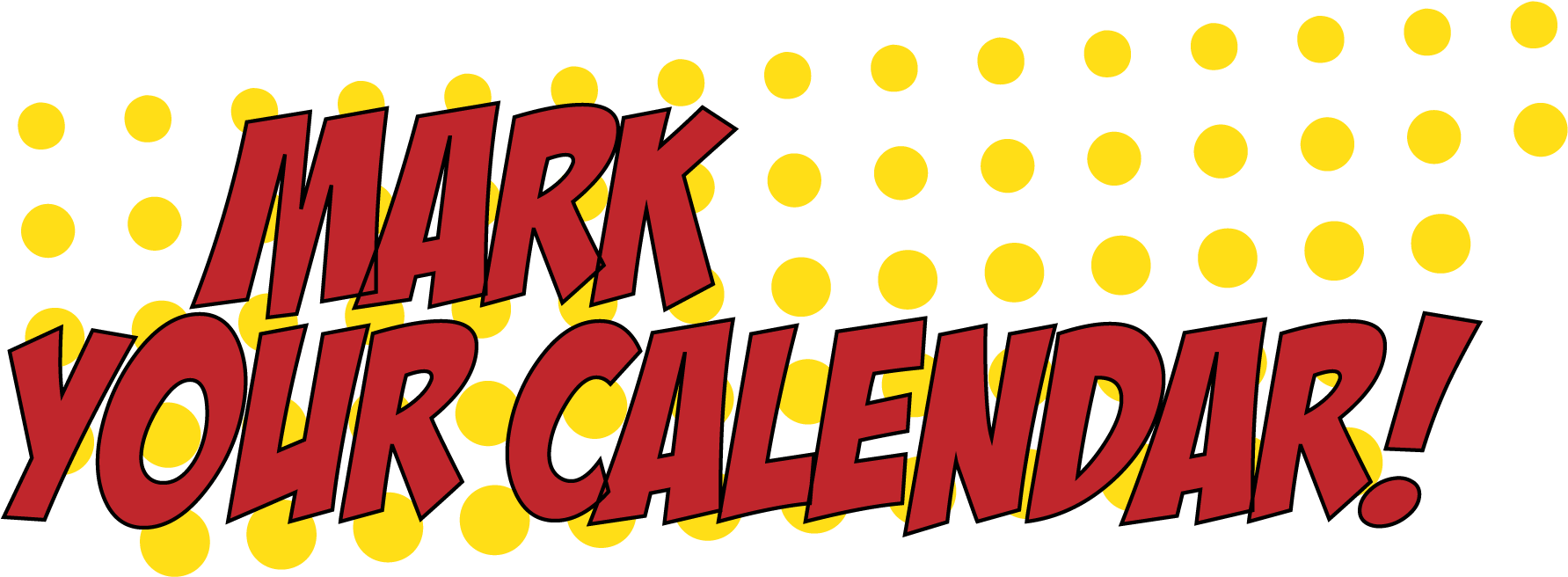 Superhero September Age Of Empowerment - Clip Art Mark Your Calendars - Png Download (1875x708), Png Download