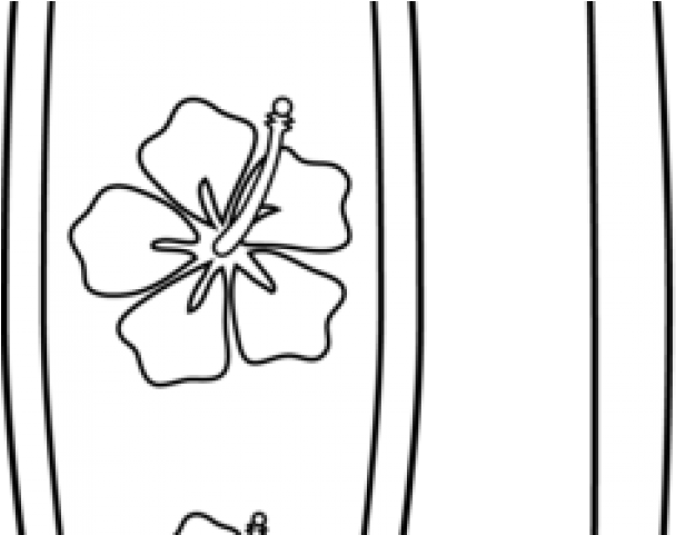 Surfing Clipart Coloring Page - Coloring Book - Png Download (640x480), Png Download