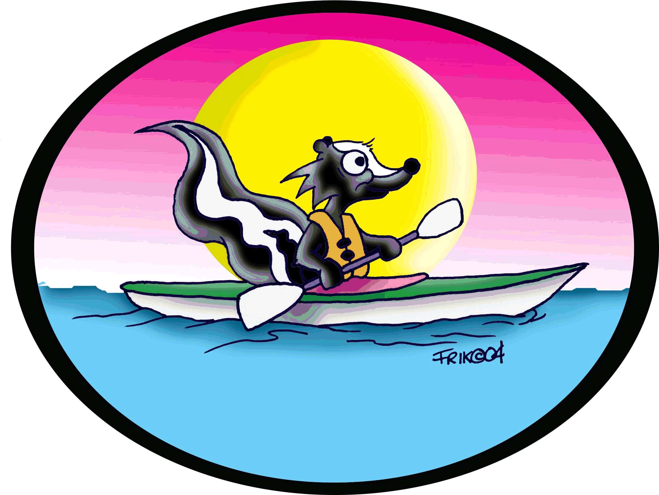 Skunk River Clipart (2268x1746), Png Download