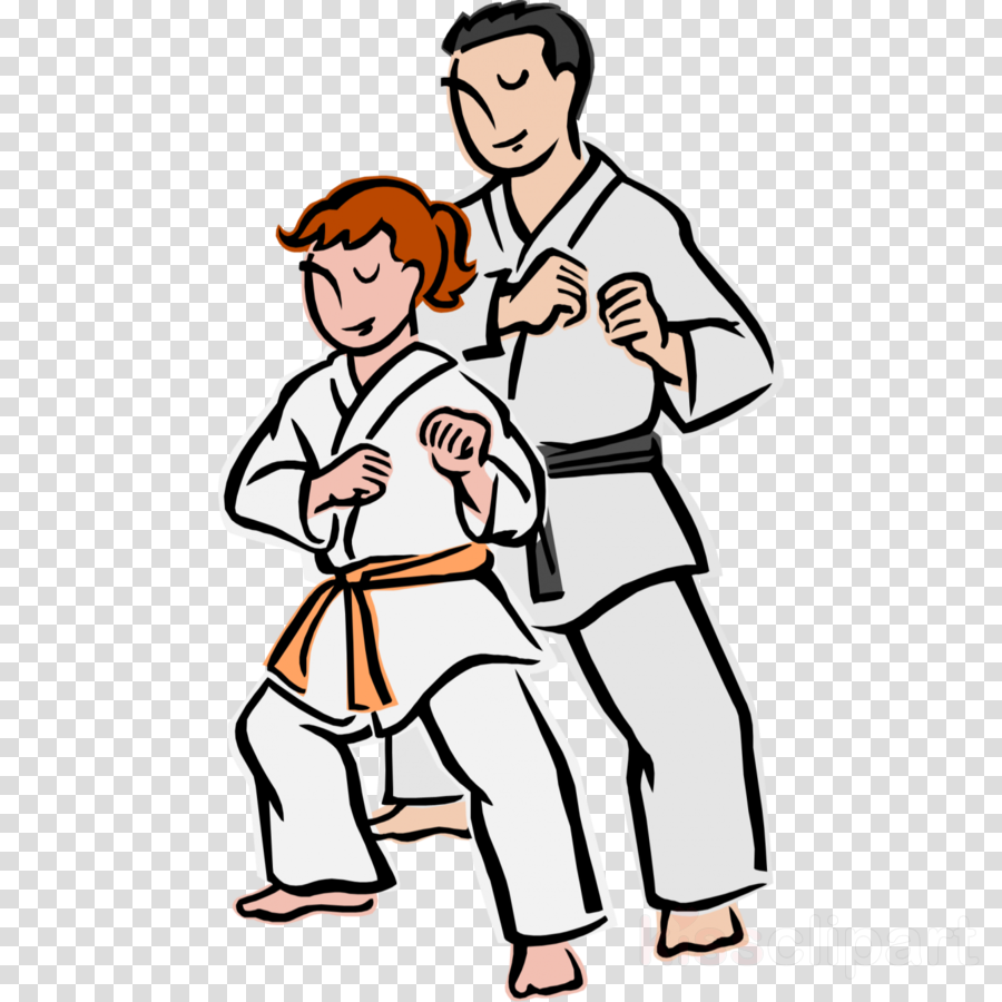 Karate Friends Clip Art Clipart Martial Arts Kenpō - Impact Martial Arts Naples - Png Download (900x900), Png Download