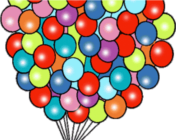 Up Birthday Party Invitations Clipart (640x480), Png Download