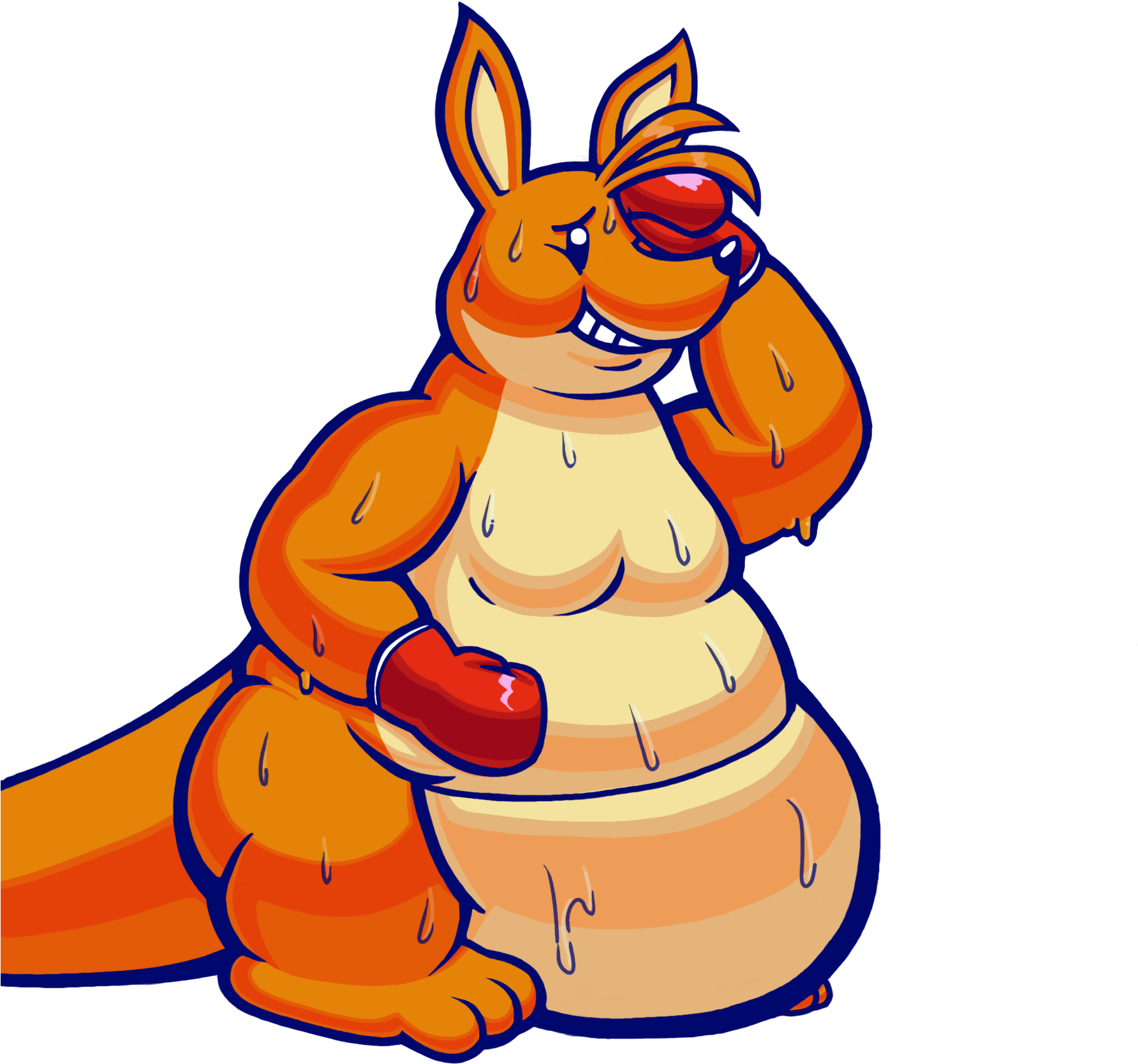 Sweaty Roo - Clip Art - Png Download (2000x2000), Png Download