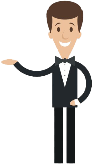 Waiter Png Clipart (600x600), Png Download