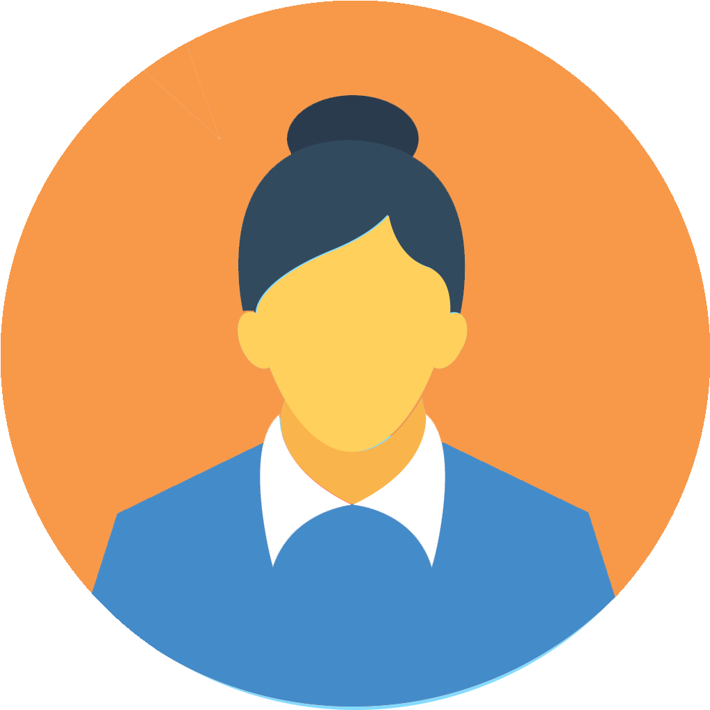 The Independent Young Woman - Icono De Entrevista De Trabajo Clipart (1068x1040), Png Download